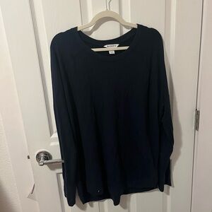Athleta Navy Long Sleeve Top